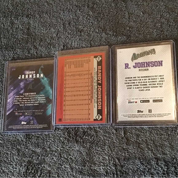 Randy Johnson 2016 Topps Bunt 16-Special Insert Unique Unis & Lightforce… - Picture 2 of 4